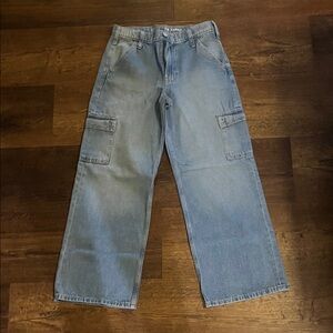 GAP Casual Blue Cargo Jeans